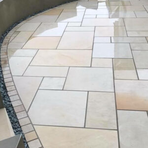 YELLOW MINT SAWN HONED PAVINGS